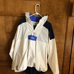 Columbia. Rain suit. Two piece .